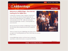 Tablet Screenshot of abbavillage.net